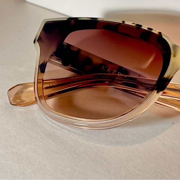 NWT KREWE Webster Nylon Sunglasses Oyster to Pearl Color - Picture 4 of 12